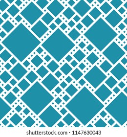 abstract seamless geometric decorative vector square pattern