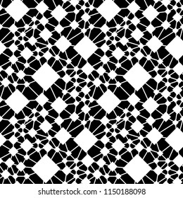 abstract seamless geometric decorative vector square pattern