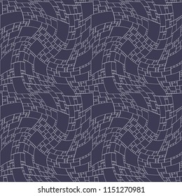abstract seamless geometric decorative vector square pattern
