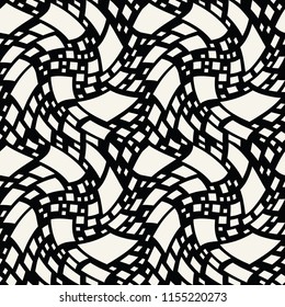 abstract seamless geometric decorative vector square pattern