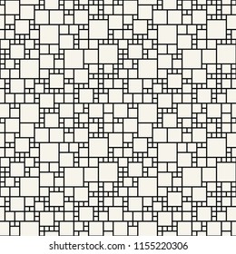 abstract seamless geometric decorative vector square pattern