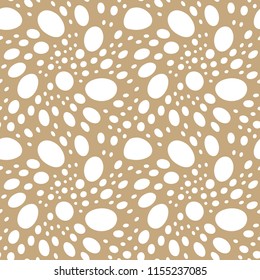 abstract seamless geometric decorative vector circle pattern