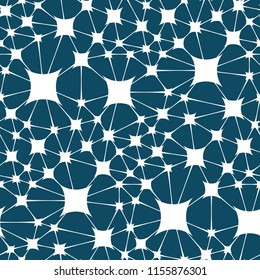 abstract seamless geometric decorative vector square pattern