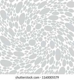 abstract seamless geometric decorative vector circle pattern