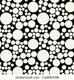 abstract seamless geometric decorative vector circle pattern