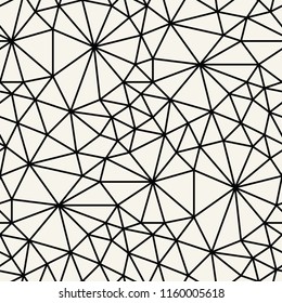 abstract seamless geometric decorative vector grid pattern