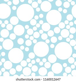abstract seamless geometric decorative vector circle pattern