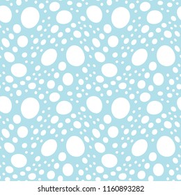 abstract seamless geometric decorative vector circle pattern