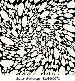 abstract seamless geometric decorative vector circle pattern