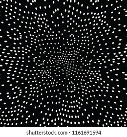 abstract seamless geometric decorative vector dotpattern