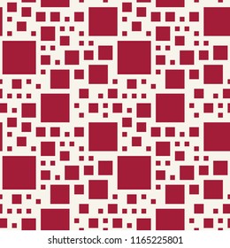 abstract seamless geometric decorative vector square pattern