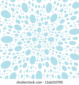 abstract seamless geometric decorative vector circle pattern