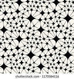 abstract seamless geometric decorative vector square pattern