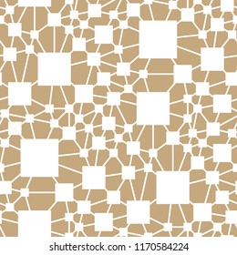 abstract seamless geometric decorative vector square pattern