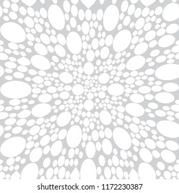 abstract seamless geometric decorative vector circle pattern