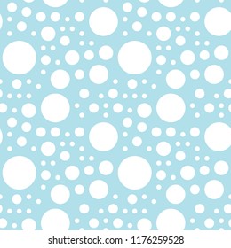 abstract seamless geometric decorative vector circle pattern