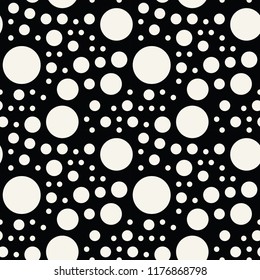 abstract seamless geometric decorative vector circle pattern