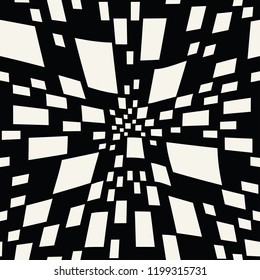 abstract seamless geometric decorative vector square pattern