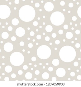 abstract seamless geometric decorative vector circle pattern