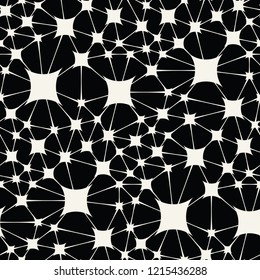 abstract seamless geometric decorative vector square pattern