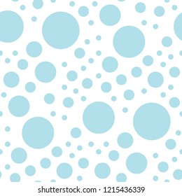 abstract seamless geometric decorative vector circle pattern