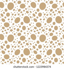 abstract seamless geometric decorative vector circle pattern