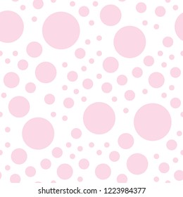 abstract seamless geometric decorative vector circle pattern