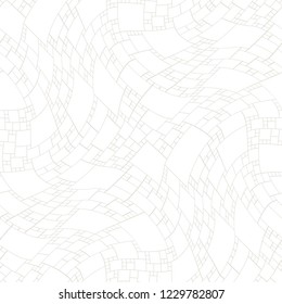abstract seamless geometric decorative vector square pattern