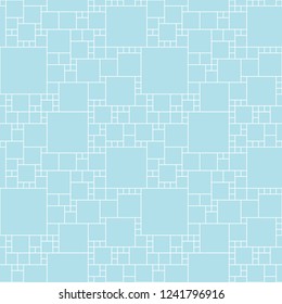 abstract seamless geometric decorative vector square pattern