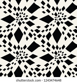 abstract seamless geometric decorative vector square pattern