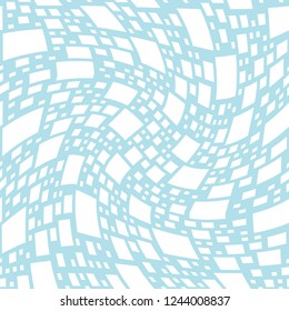 abstract seamless geometric decorative vector square pattern