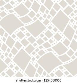 abstract seamless geometric decorative vector square pattern