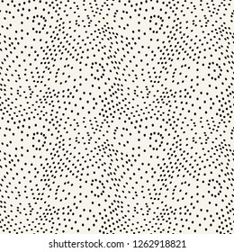 abstract seamless geometric decorative vector dotpattern