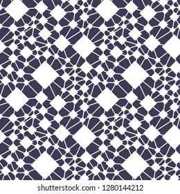 abstract seamless geometric decorative vector square pattern