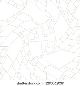 abstract seamless geometric decorative vector square pattern