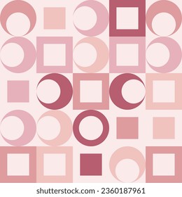 Abstract seamless geometric design. Template for textures, textiles, wallpapers, social networks, websites, applications, clothing and prints