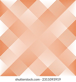 abstraktes, nahtloses geometrisches diagonales orangefarbenes Farbverlauf-Muster.