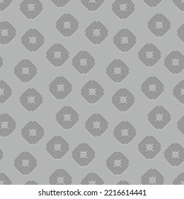 Abstract seamless geometric gray pattern background. vector illustration. 