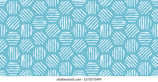 Abstract seamless geometric grid background Coral Blue color