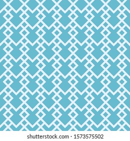 Abstract seamless geometric grid background Coral Blue color