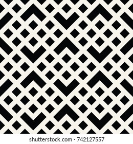 abstract seamless geometric grid square vector pattern