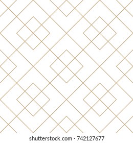 abstract seamless geometric grid square vector pattern
