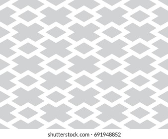 abstract seamless geometric grid vector pattern