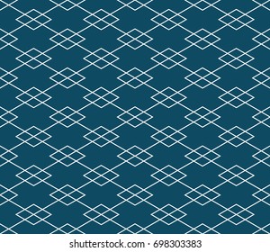 abstract seamless geometric grid vector pattern