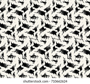 abstract seamless geometric grid vector pattern design