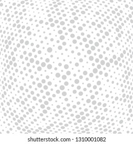 abstract seamless geometric halftone pattern