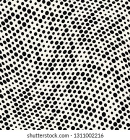 abstract seamless geometric halftone pattern