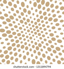 abstract seamless geometric halftone pattern