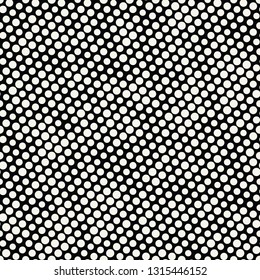 abstract seamless geometric halftone pattern