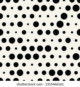abstract seamless geometric halftone pattern